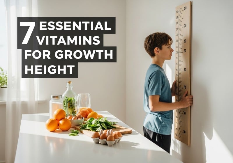7 Essential Vitamins for Growth Height: Maximize Your Potential Naturally