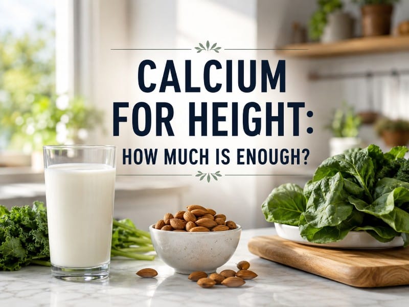 Calcium and Height Growth: How Much Do You Need?