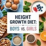 Height Growth Diet for Boys vs Girls: Key Differences
