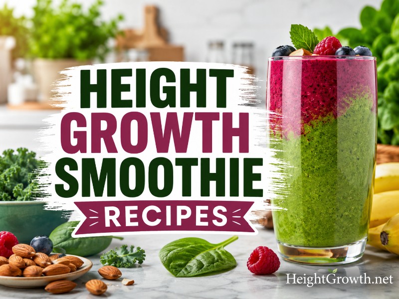 Height Growth Smoothie Recipes: Nutrition-Packed Blends
