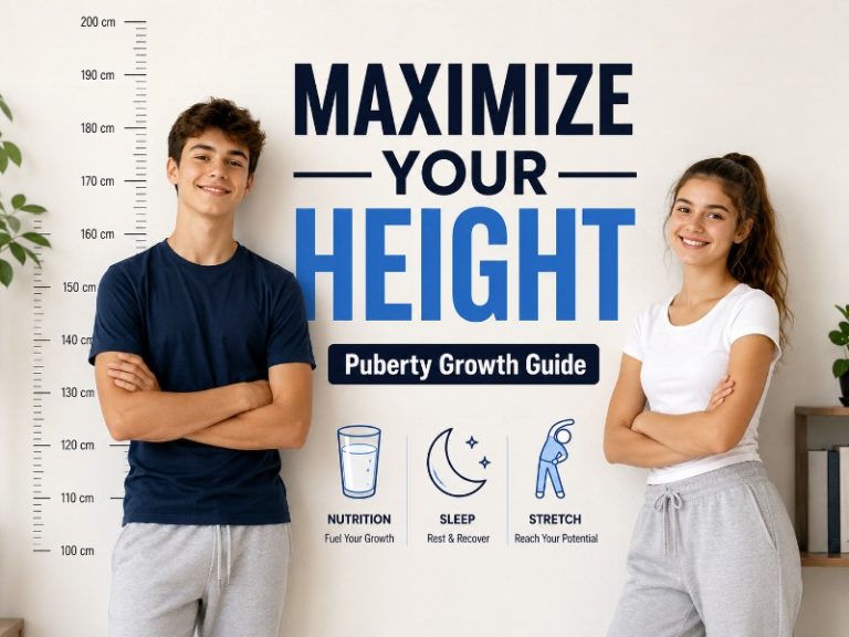 How to Maximize Height During Puberty Growth Spurt?