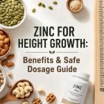 Zinc and Height Growth: Benefits and Dosage