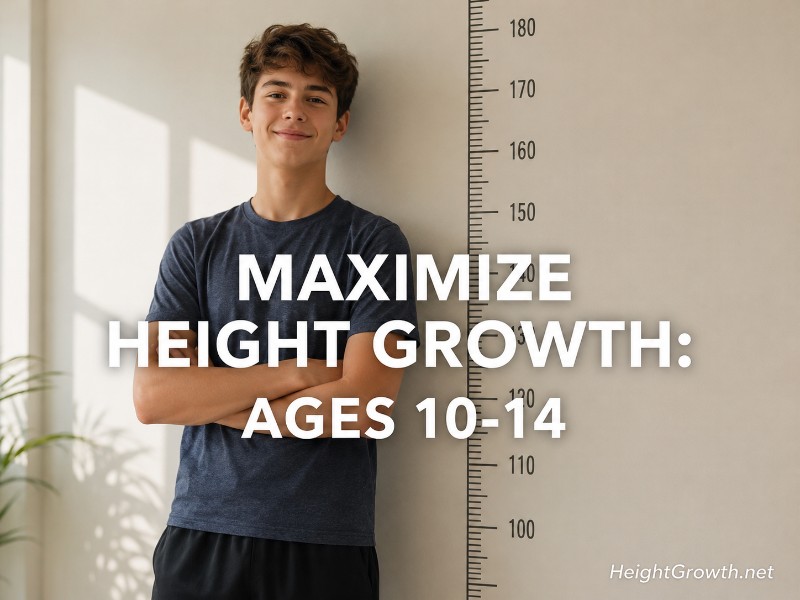 Height Growth for Boys 10–14: A Parent’s Action Plan