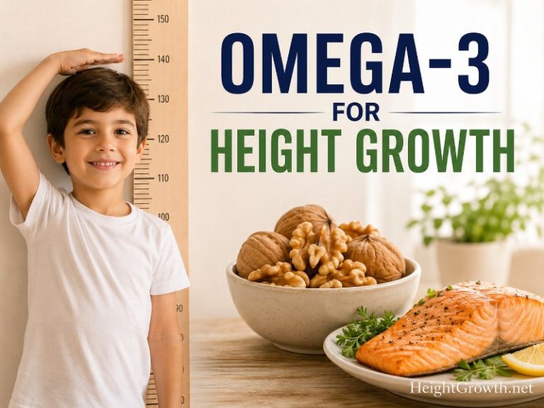 Omega-3 Fatty Acids and Height Growth in Children