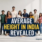 Revealed the Average Height of Indian People