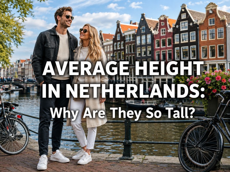 Average Height in Netherlands